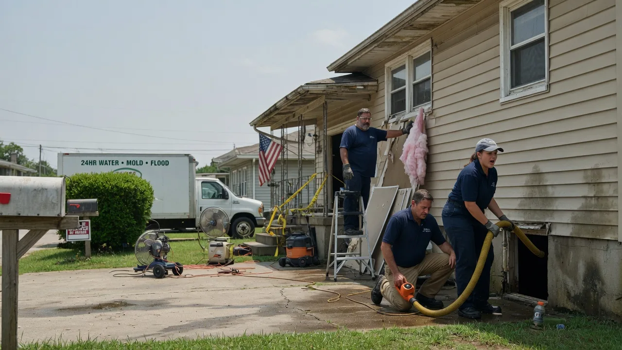 Water Damage Repair in Crandall, IN near me